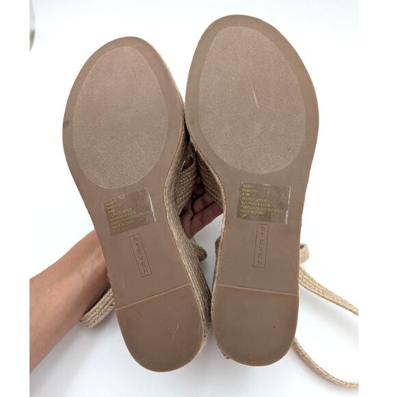 Steven New York Ramey Espadrille Platform Wedge Sandal Women's Size US9.5M EU40 - Picture 7 of 12